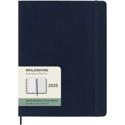 Moleskine pehmeäkantinen XL-kalenteri 12 kuukaudelle