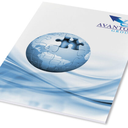 Desk-Mate®-muistio kannella, A4