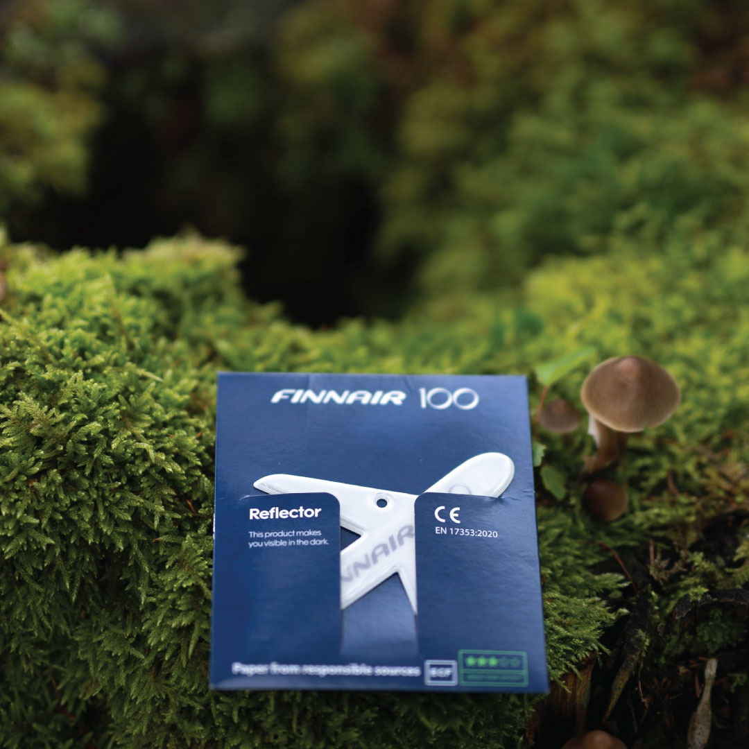 Heijastimet-pehmoheijastin-lentokone