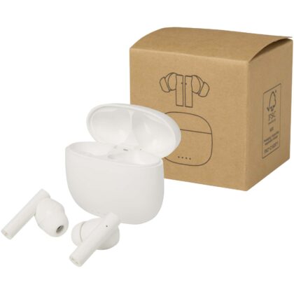 Alterf kierrätysmuovista valmistetut langattomat True Wireless Bluetooth® -kuulokkeet silikonisilla korvasovittimilla