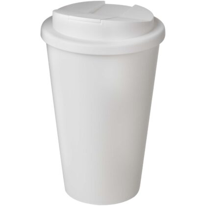 Americano® POP 350 ml eristetty muki, jossa on läikkymissuojattu kansi
